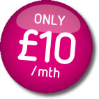 Only £10/mth