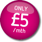 Only £5/mth